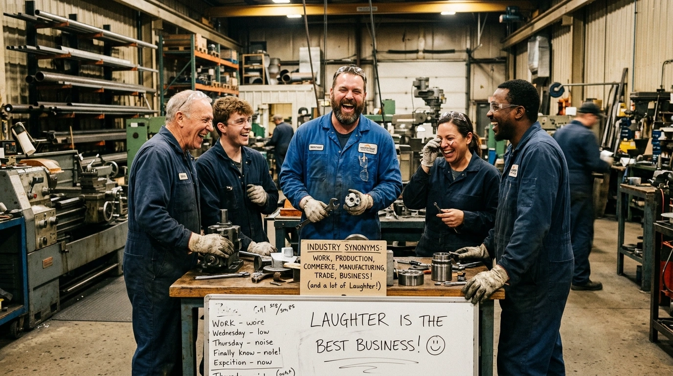 Formal Synonyms for Industry