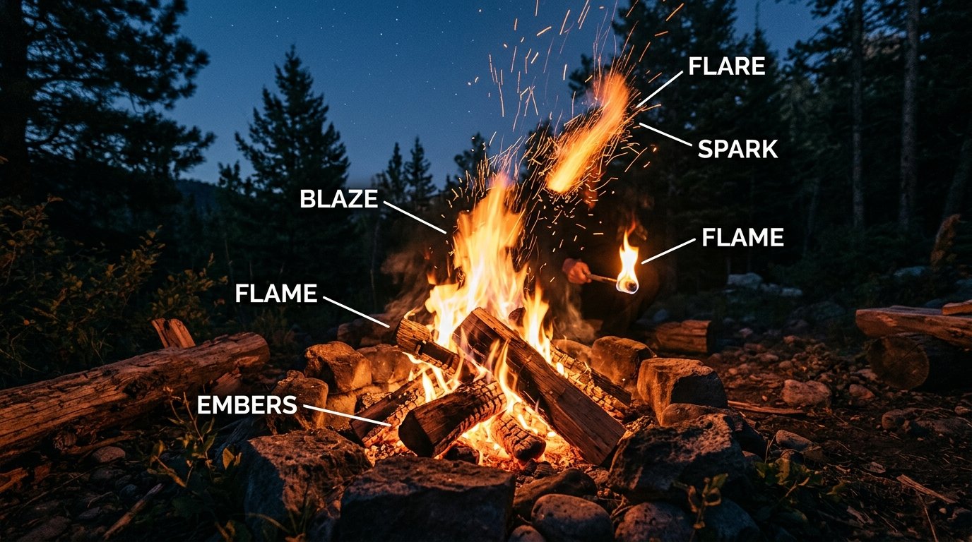 How to Choose the Right Synonym for “Flame”