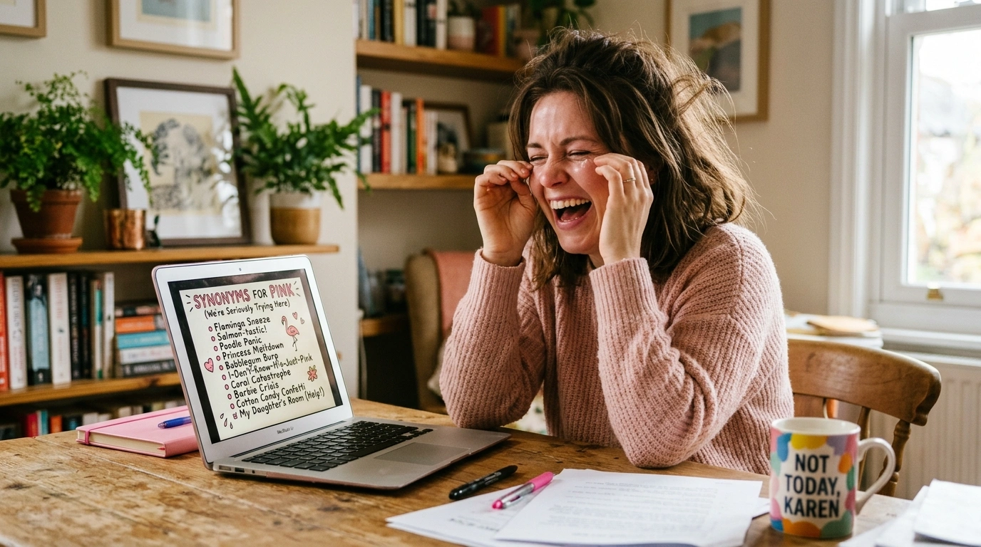 Pink in Descriptive Writing