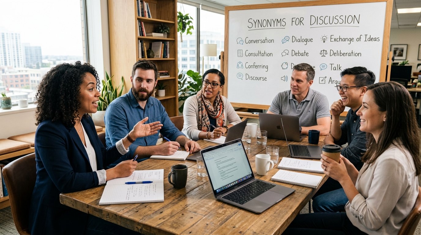 Synonyms for Discussion About a Problem