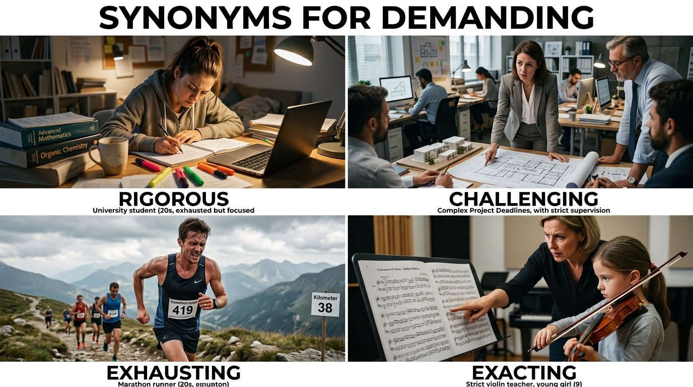 Synonyms for a Demanding Job