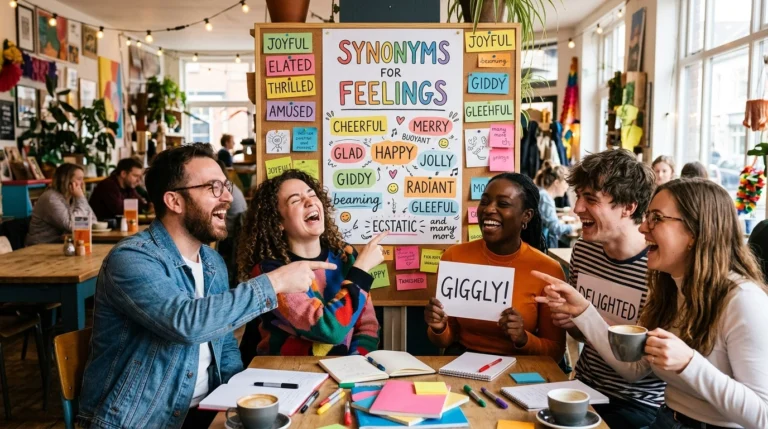 Synonyms for Feelings