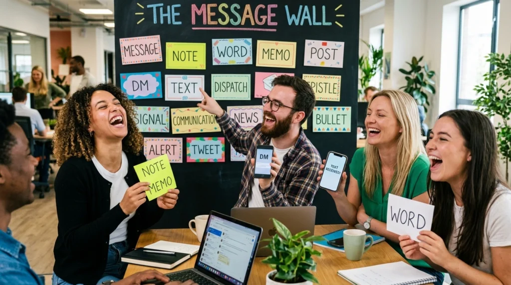 Synonyms for Message
