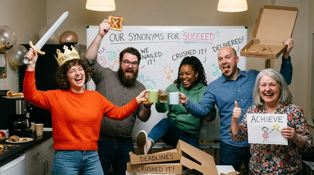 Synonyms for Succeed
