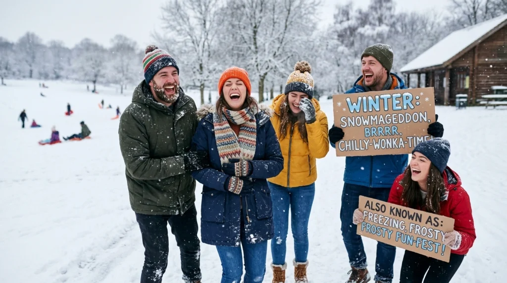 Synonyms for Winter